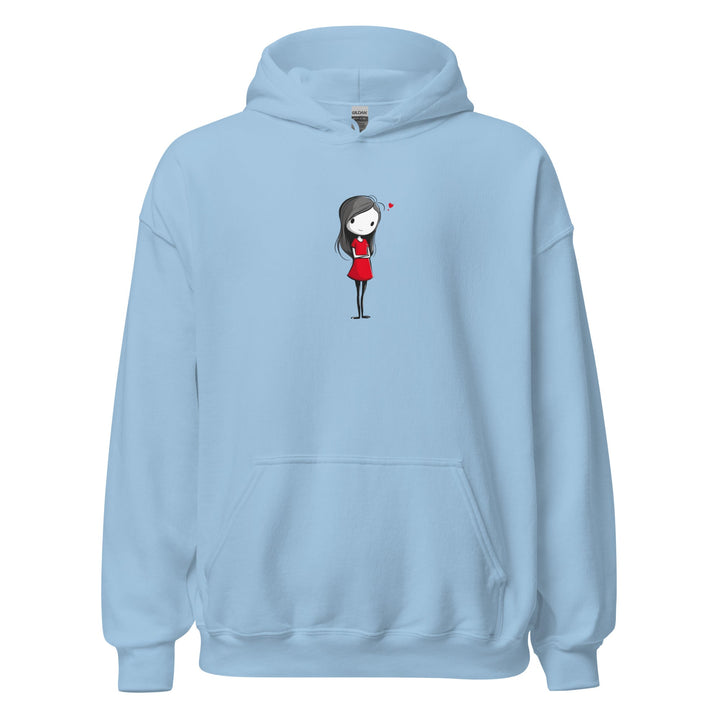 Quiet little Love Unisex Hoodie - Polendo Design cute love hoodie