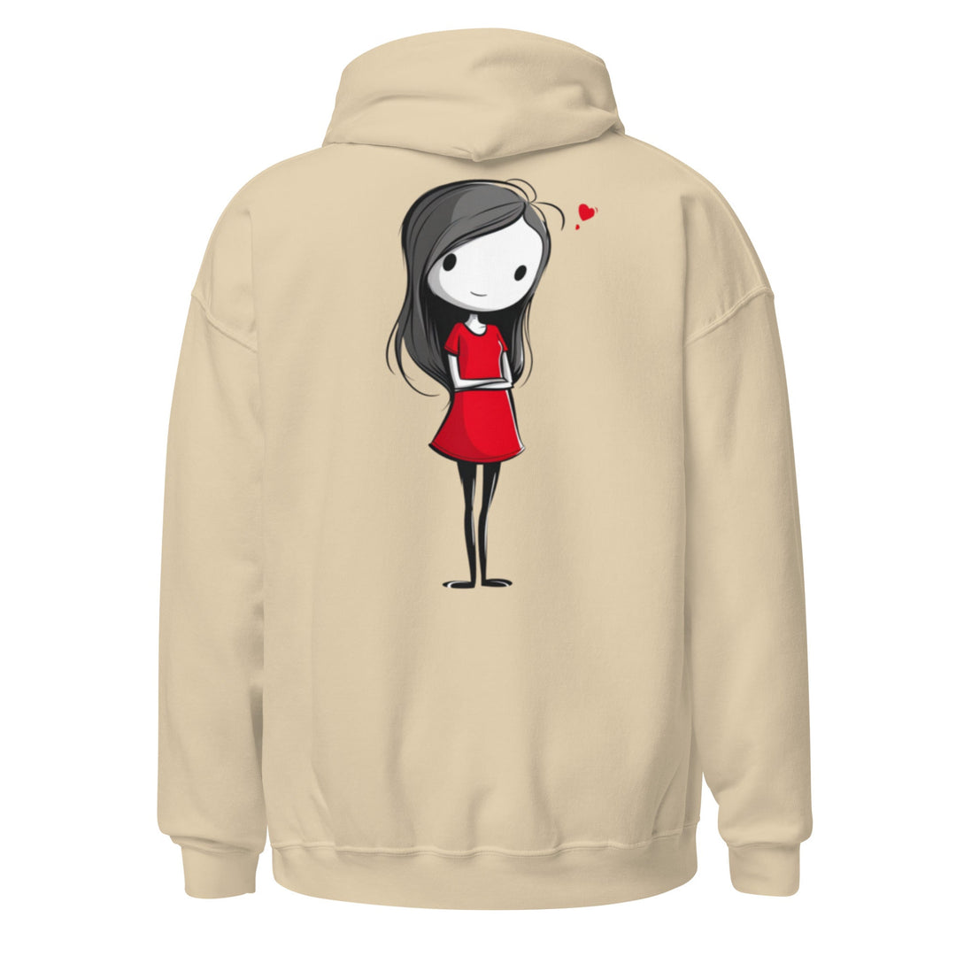 Quiet little Love Unisex Hoodie - Polendo Design cute love hoodie