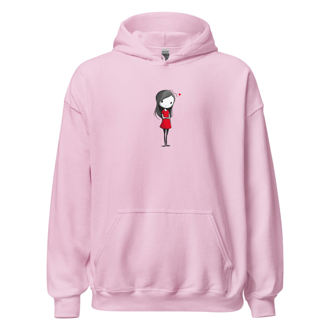 Quiet little Love Unisex Hoodie - Polendo Design cute love hoodie