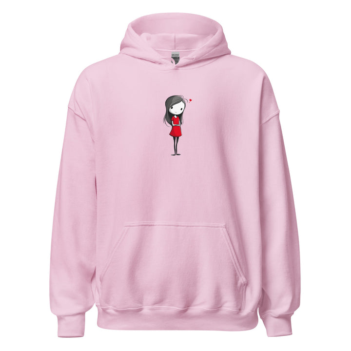 Quiet little Love Unisex Hoodie - Polendo Design cute love hoodie