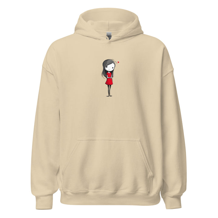 Quiet little Love Unisex Hoodie - Polendo Design cute love hoodie