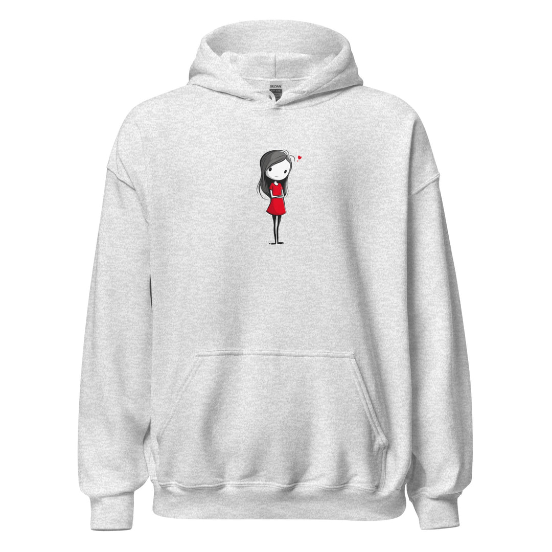 Quiet little Love Unisex Hoodie - Polendo Design cute love hoodie