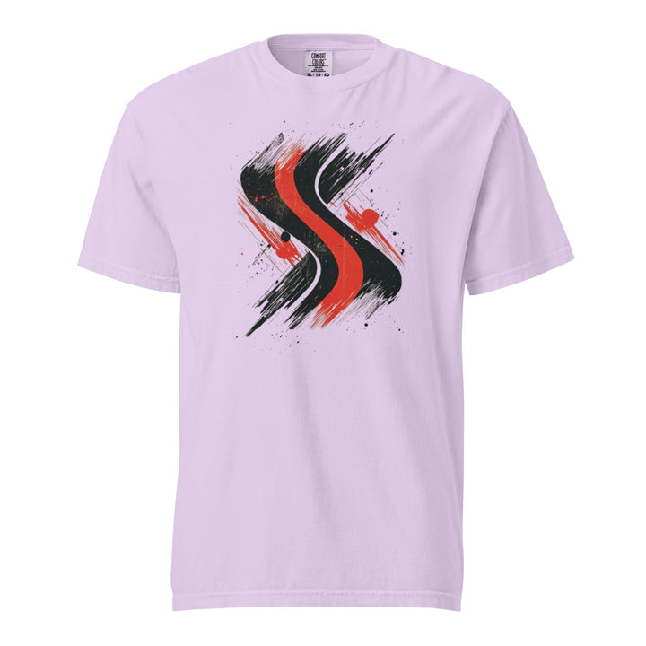 "Redline-Motion" garment-dyed heavyweight t-shirt - Polendo Design