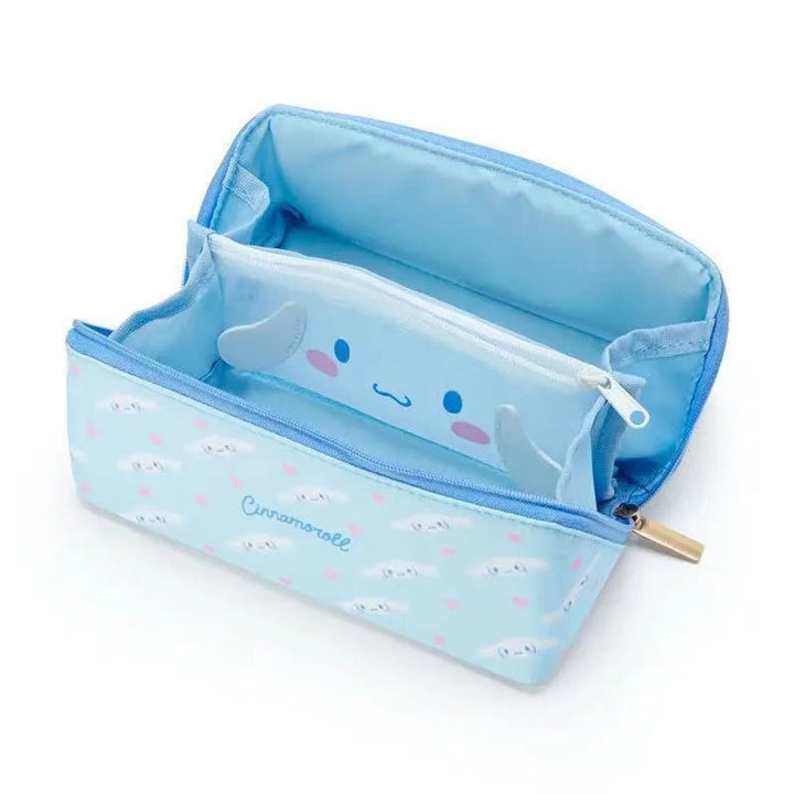 Sanrio Large Pencil Case – Cinnamoroll, Hello Kitty, Kuromi Bag - Polendo Design