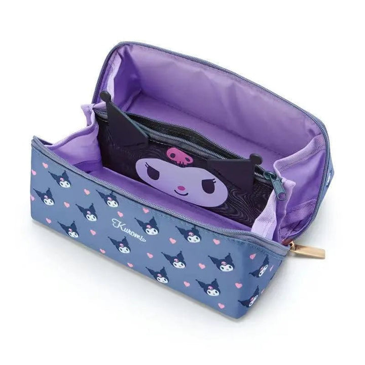 Sanrio Large Pencil Case – Cinnamoroll, Hello Kitty, Kuromi Bag - Polendo Design