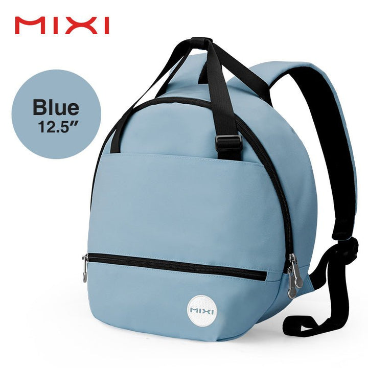 Square Round Pink Backpack Leisure School Travel Bag - Polendo Design