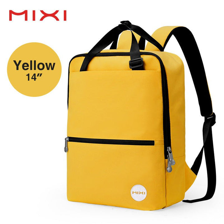 Square Round Pink Backpack Leisure School Travel Bag - Polendo Design