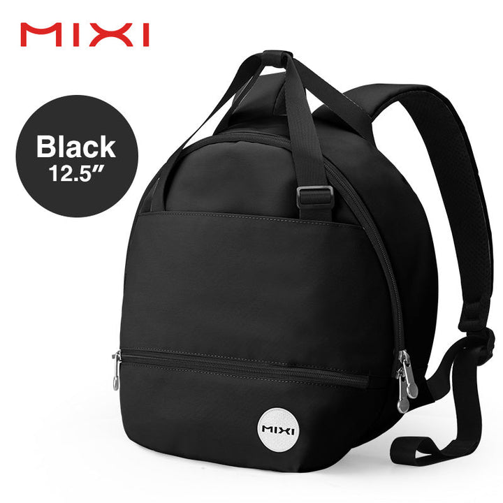 Square Round Pink Backpack Leisure School Travel Bag - Polendo Design