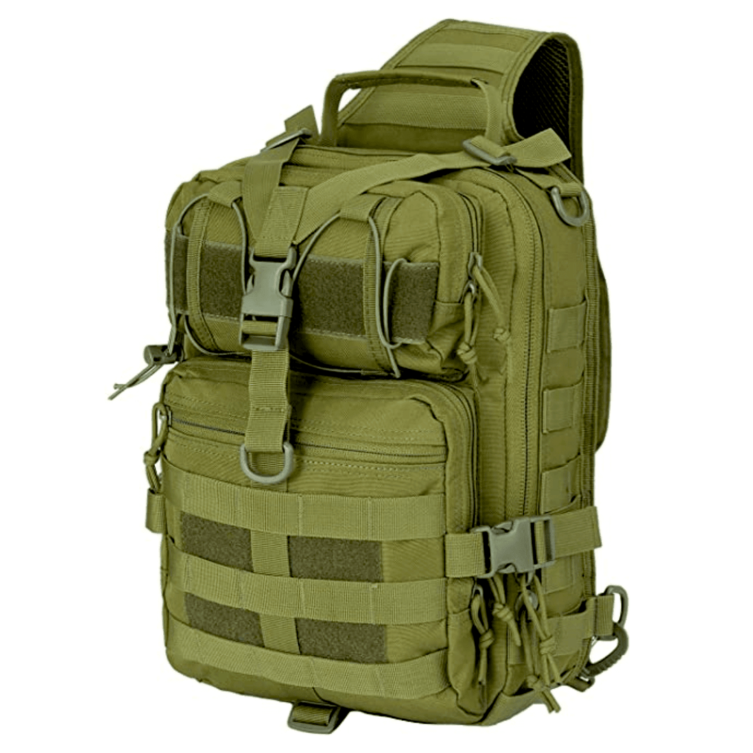 Tactical 15L Sling Backpack with Molle System - Polendo Design
