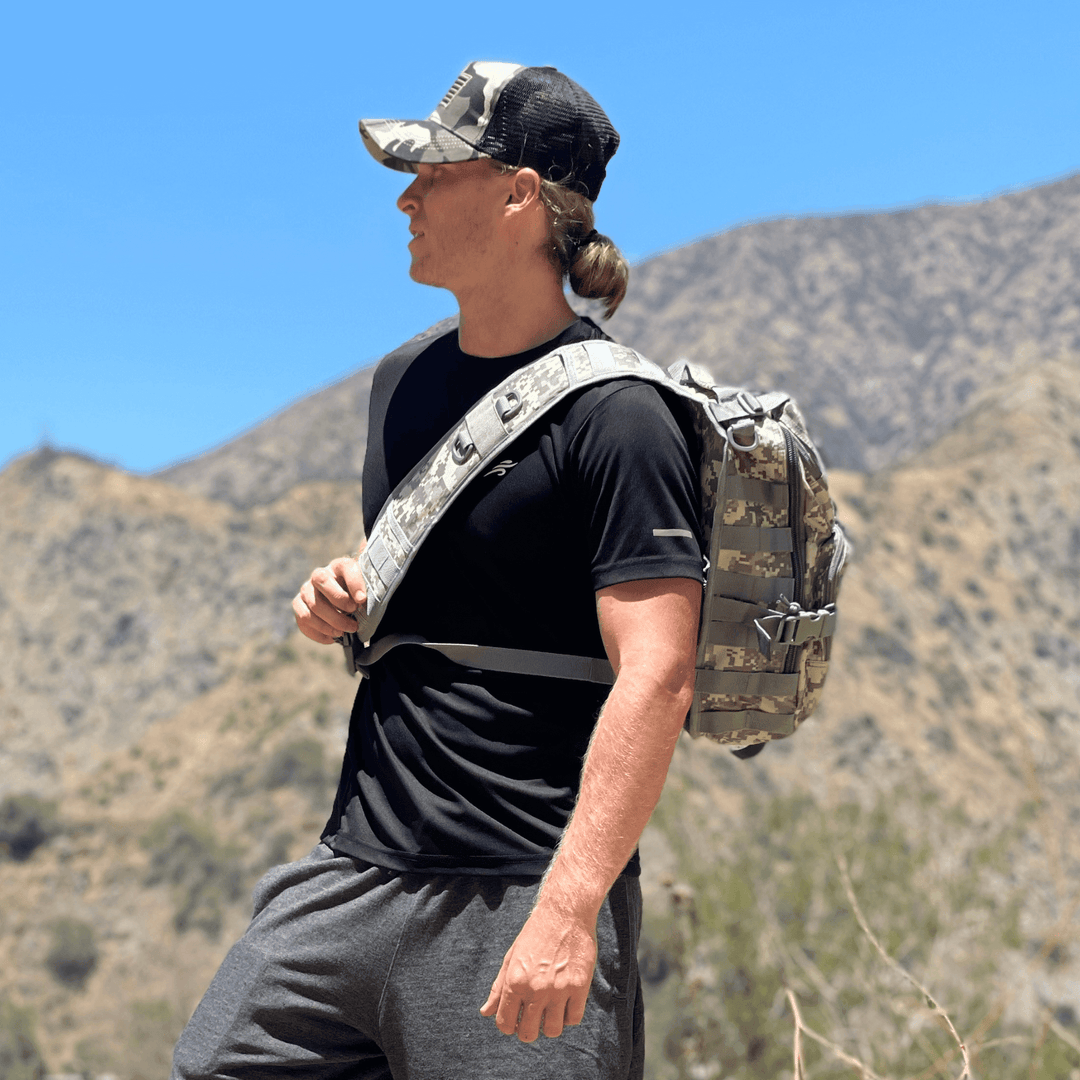 Tactical 15L Sling Backpack with Molle System - Polendo Design