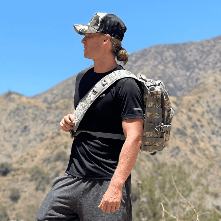 Tactical 15L Sling Backpack with Molle System - Polendo Design