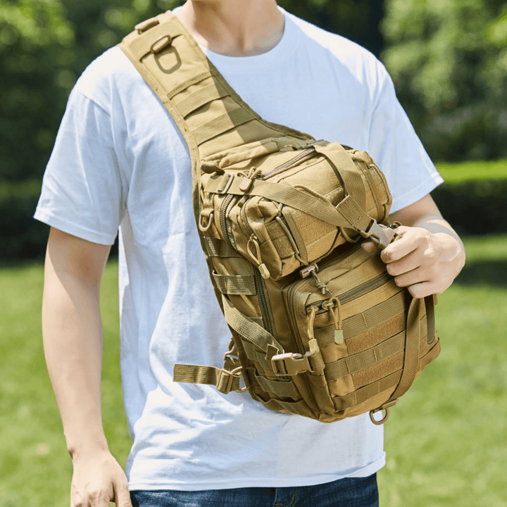 Tactical 15L Sling Backpack with Molle System - Polendo Design