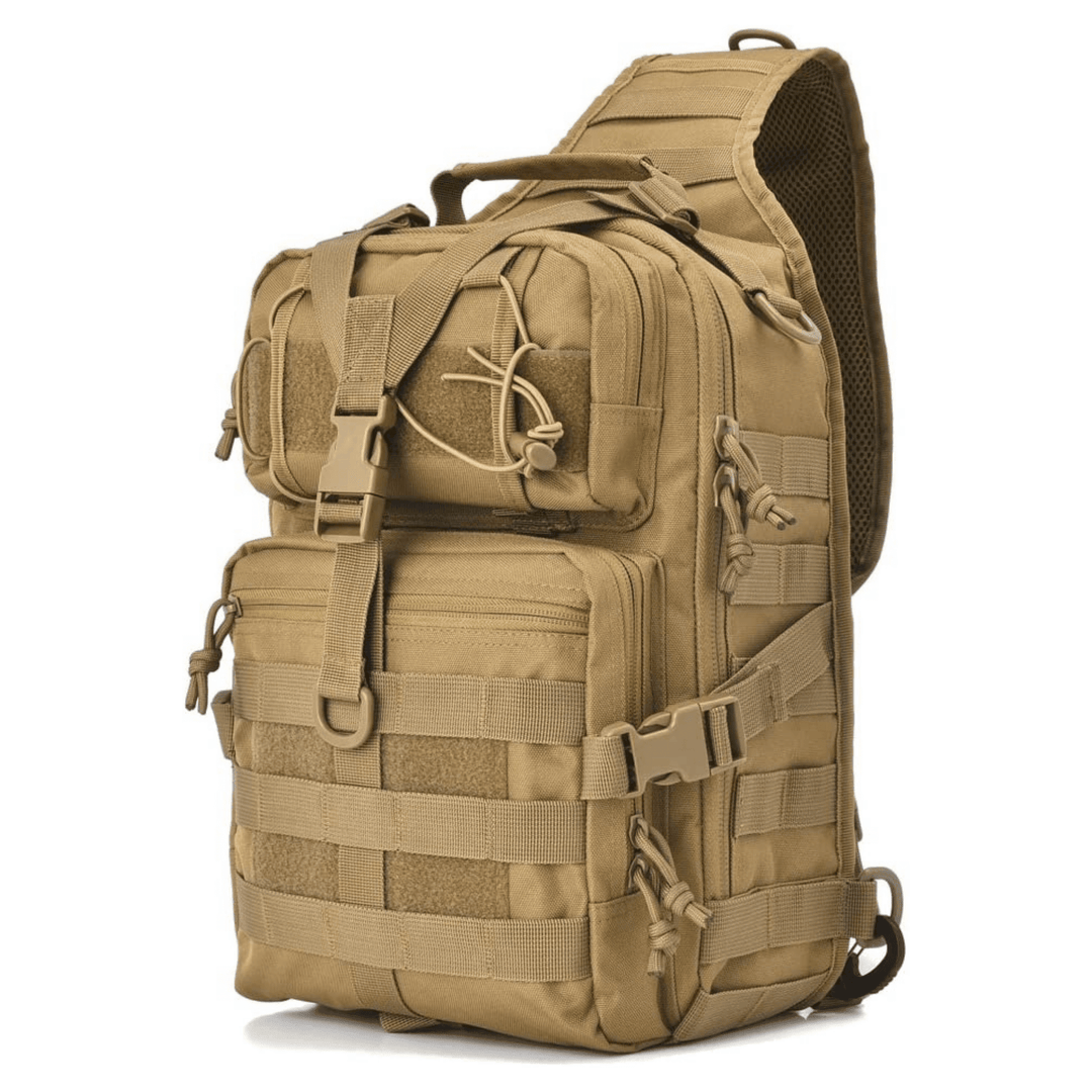 Tactical 15L Sling Backpack with Molle System - Polendo Design