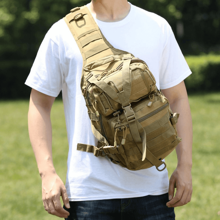 Tactical 15L Sling Backpack with Molle System - Polendo Design