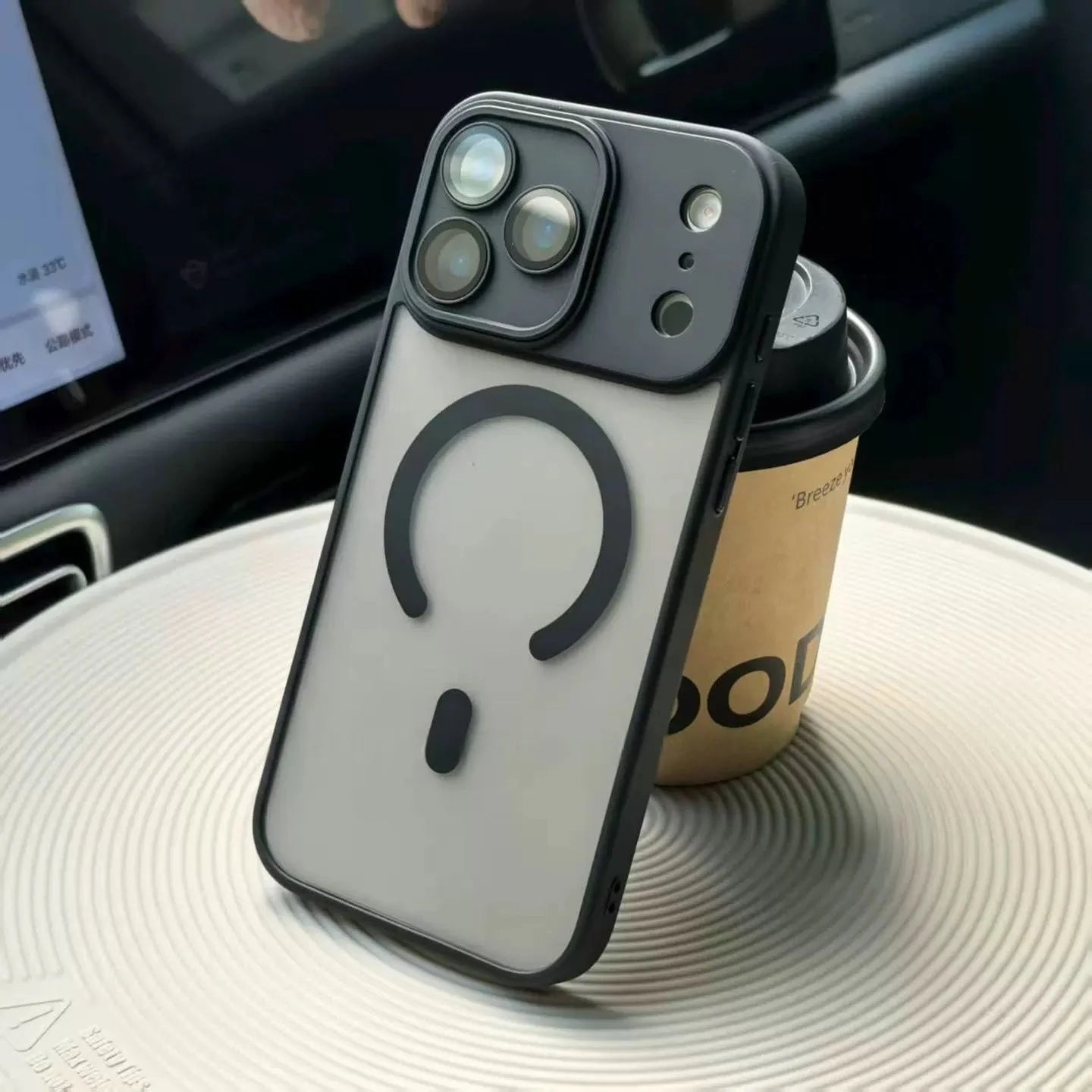 Translucent Lens Protection Phone Case for iPhone 17 Series - Polendo Design