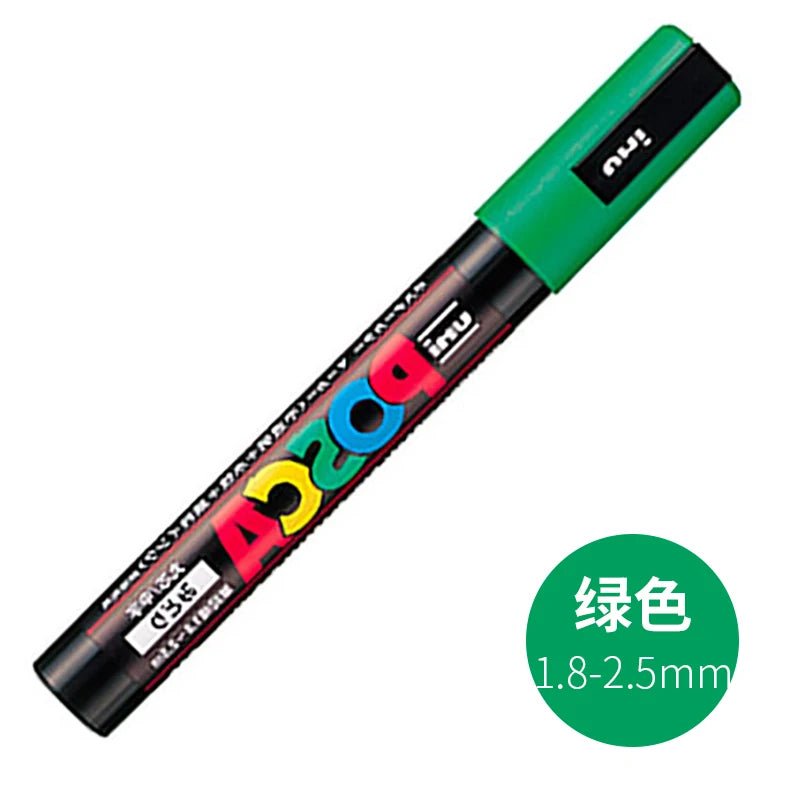 UNI POSCA PC-5M Medium Tip Paint Marker (Water-Based) - Polendo Design