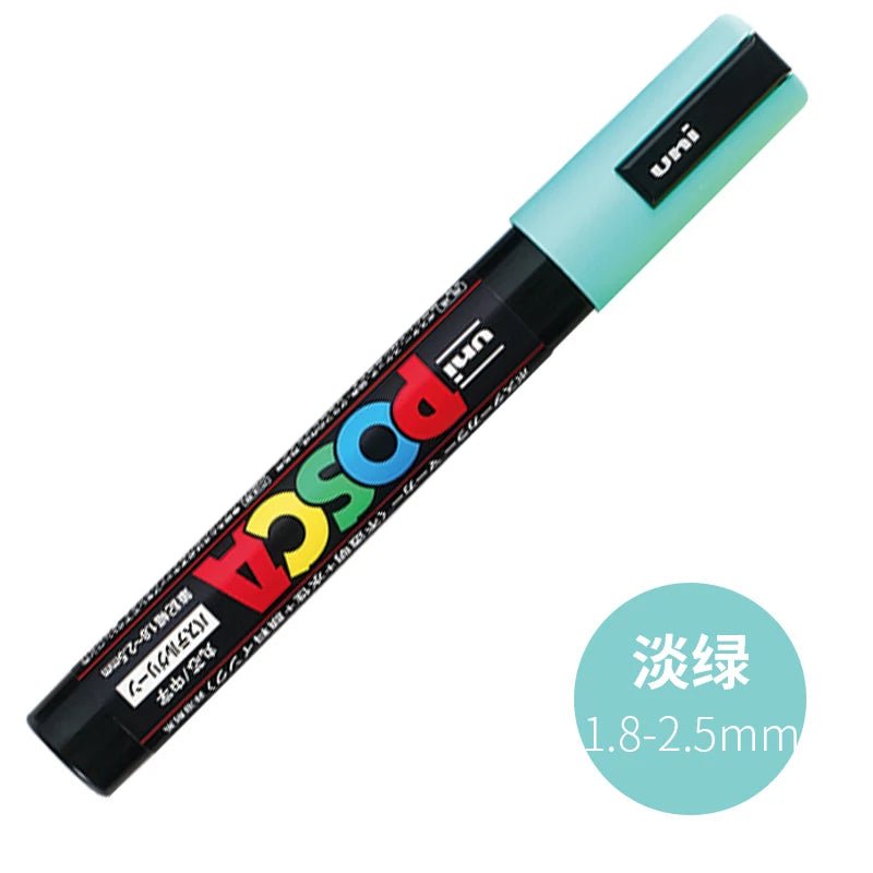 UNI POSCA PC-5M Medium Tip Paint Marker (Water-Based) - Polendo Design
