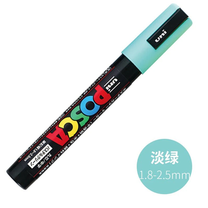 UNI POSCA PC-5M Medium Tip Paint Marker (Water-Based) - Polendo Design