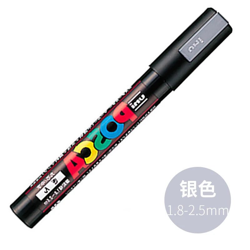 UNI POSCA PC-5M Medium Tip Paint Marker (Water-Based) - Polendo Design