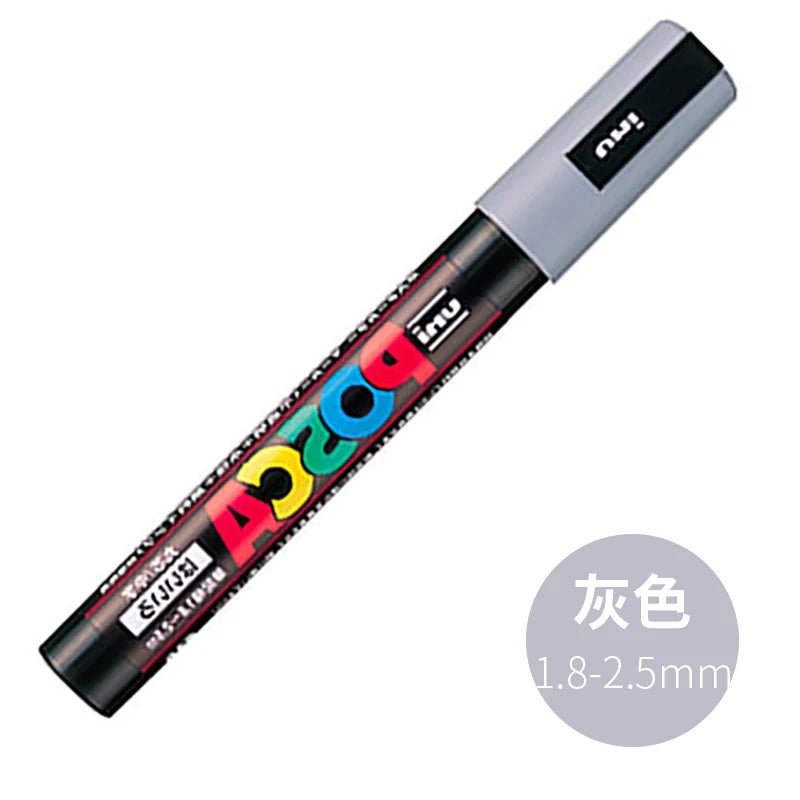 UNI POSCA PC-5M Medium Tip Paint Marker (Water-Based) - Polendo Design