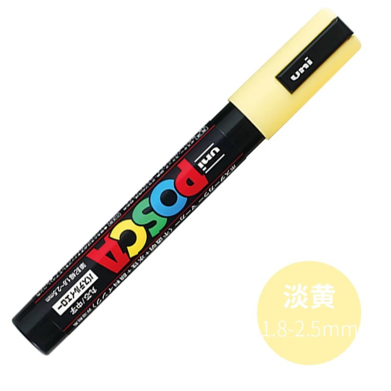 UNI POSCA PC-5M Medium Tip Paint Marker (Water-Based) - Polendo Design