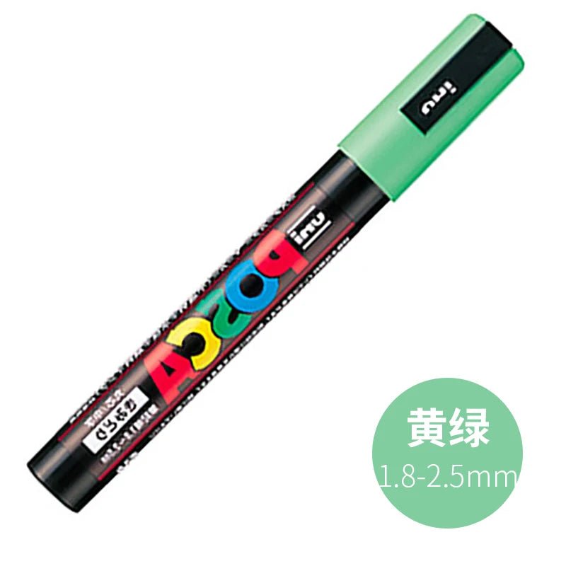 UNI POSCA PC-5M Medium Tip Paint Marker (Water-Based) - Polendo Design