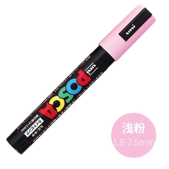 UNI POSCA PC-5M Medium Tip Paint Marker (Water-Based) - Polendo Design