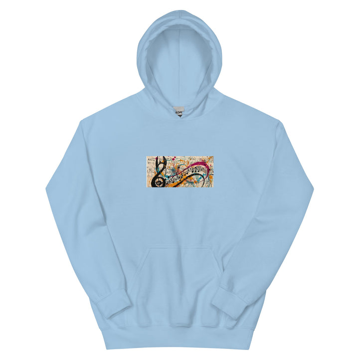 "Jazz in color" Stylish Hoodie Tops/Sweatshirts & Hoodies