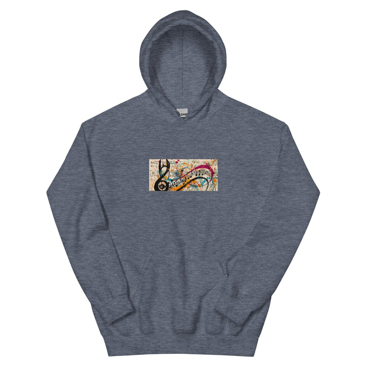 "Jazz in color" Stylish Hoodie Tops/Sweatshirts & Hoodies