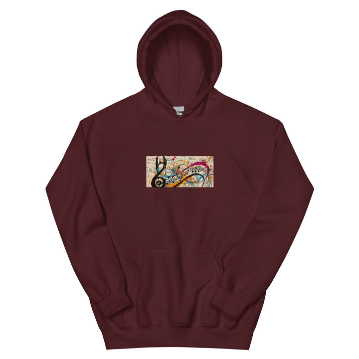 "Jazz in color" Stylish Hoodie Tops/Sweatshirts & Hoodies
