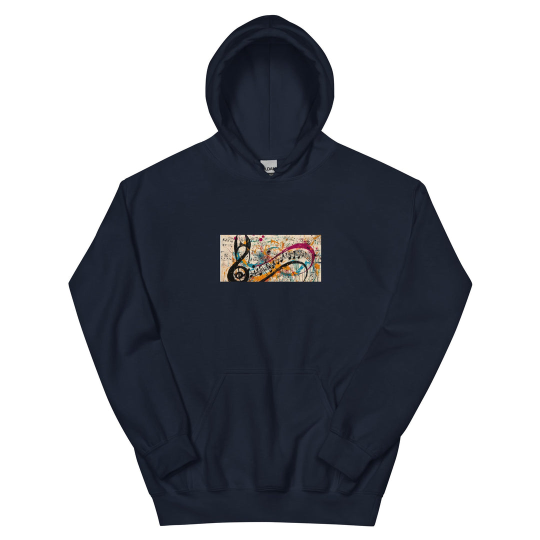 "Jazz in color" Stylish Hoodie Tops/Sweatshirts & Hoodies