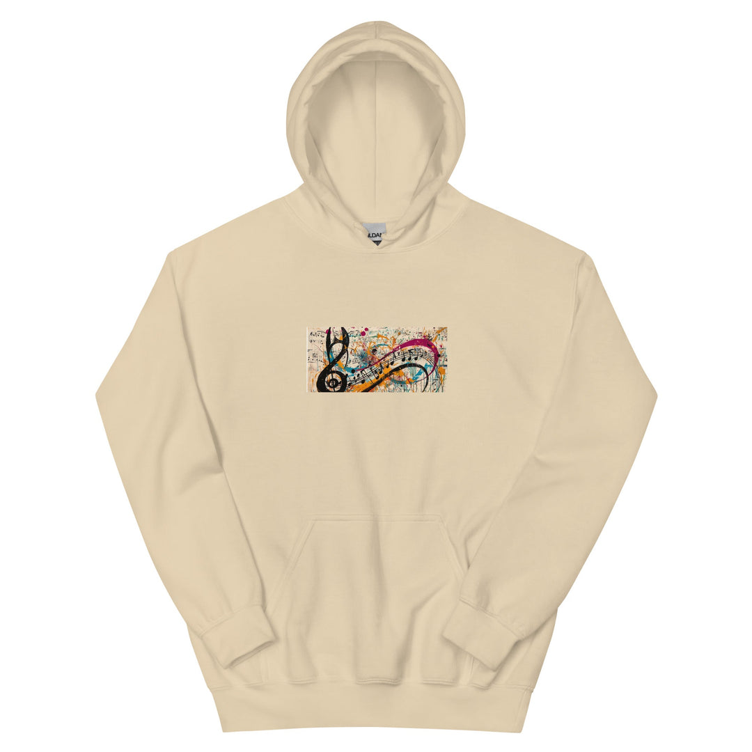 "Jazz in color" Stylish Hoodie Tops/Sweatshirts & Hoodies