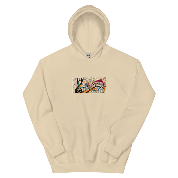 "Jazz in color" Stylish Hoodie Tops/Sweatshirts & Hoodies