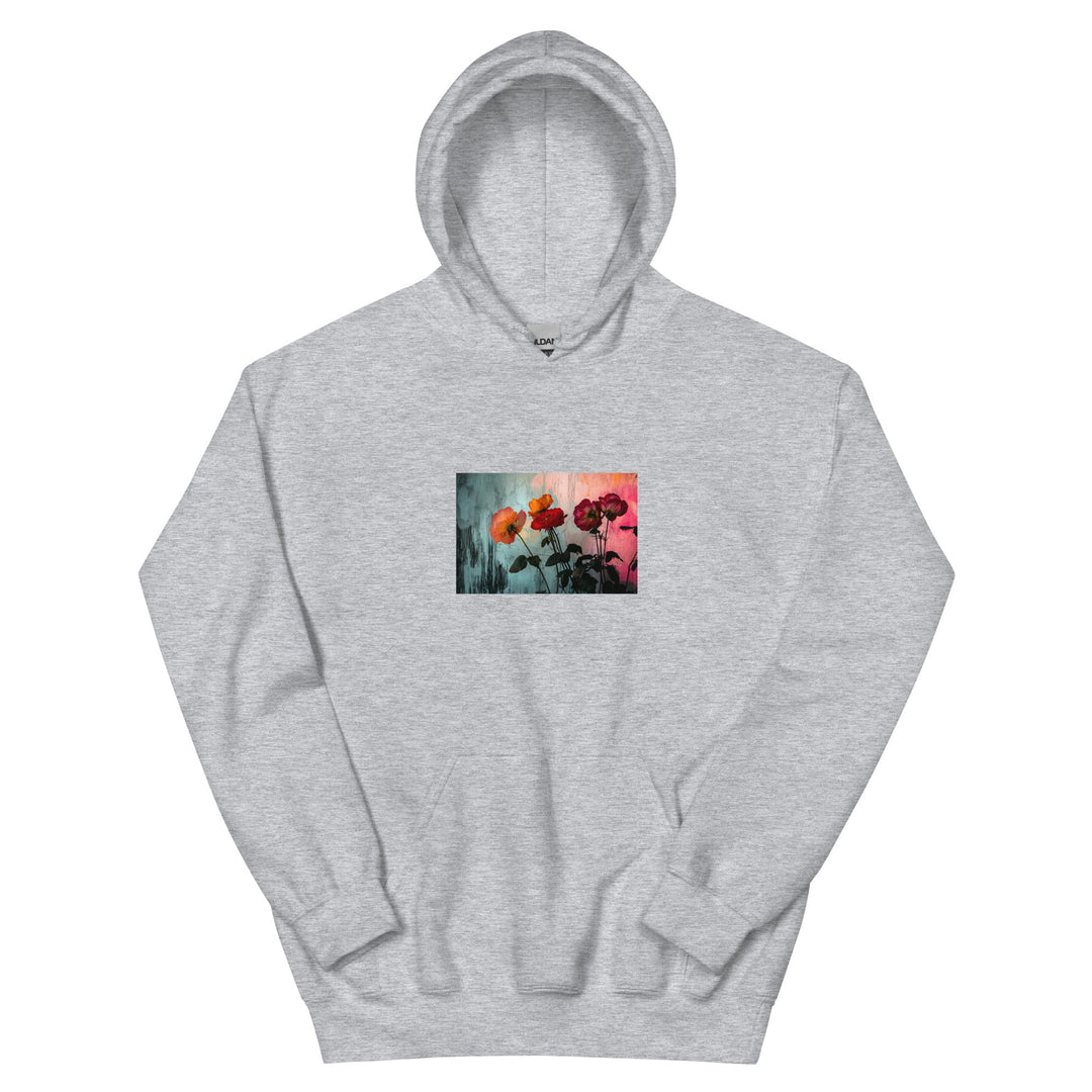 "Digital Garden" Hoodie – Tech Art Streetwear Tops/Sweatshirts & Hoodies Polendo Design