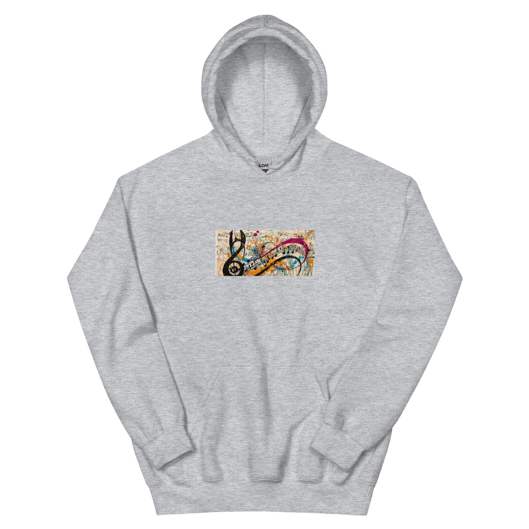 "Jazz in color" Stylish Hoodie Tops/Sweatshirts & Hoodies