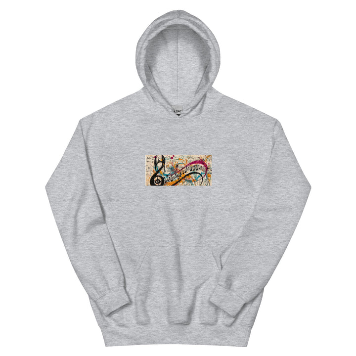 "Jazz in color" Stylish Hoodie Tops/Sweatshirts & Hoodies