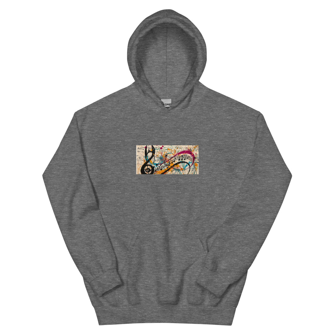 "Jazz in color" Stylish Hoodie Tops/Sweatshirts & Hoodies