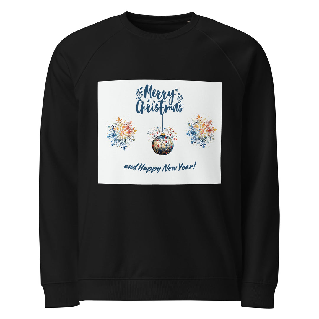 Unisex organic raglan sweatshirt - Polendo Design