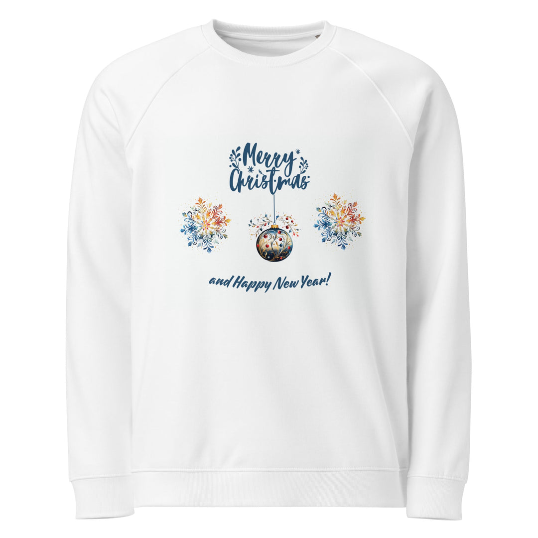 Unisex organic raglan sweatshirt - Polendo Design