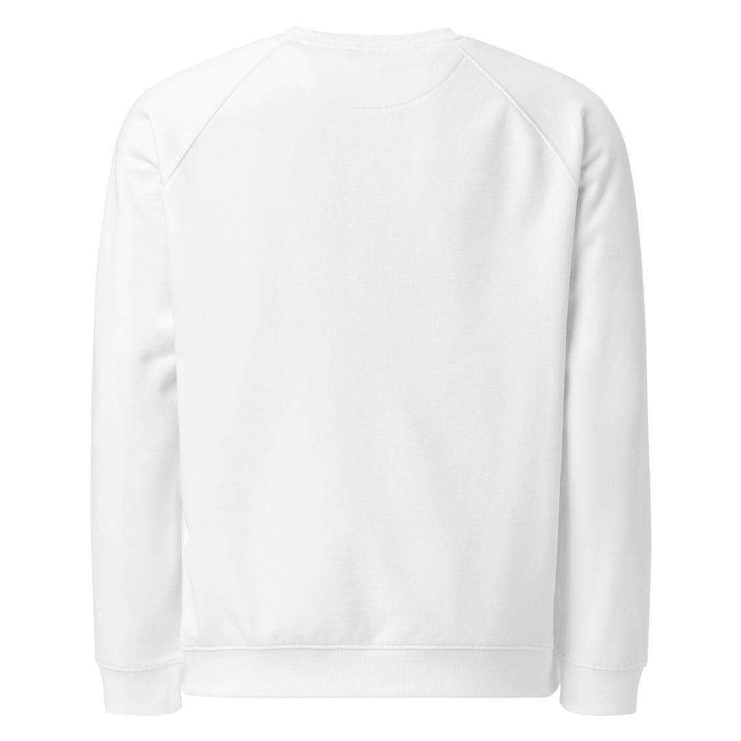 Unisex organic raglan sweatshirt - Polendo Design