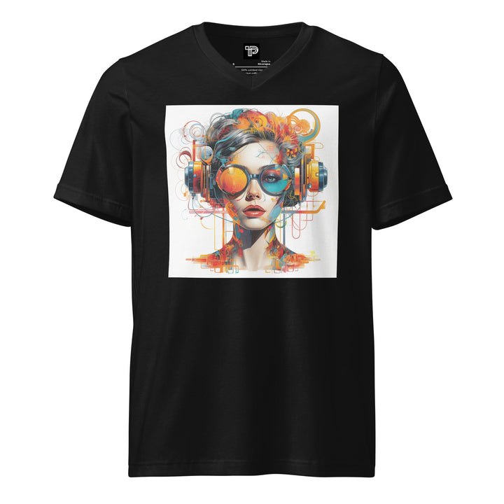 Unisex Short Sleeve V - Neck T-Shirt - Polendo Design