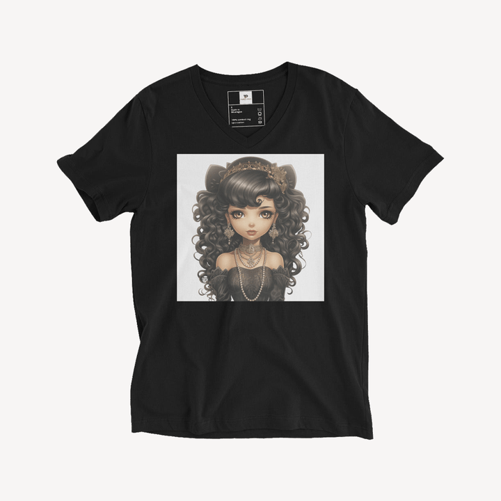 Unisex Short Sleeve V - Neck T-Shirt - Polendo Design