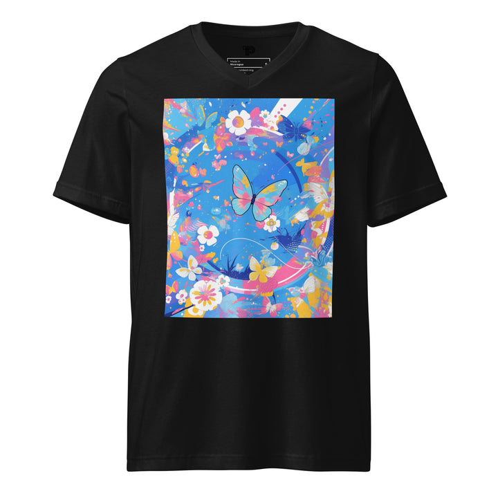 Unisex Short Sleeve V - Neck T-Shirt - Polendo Design