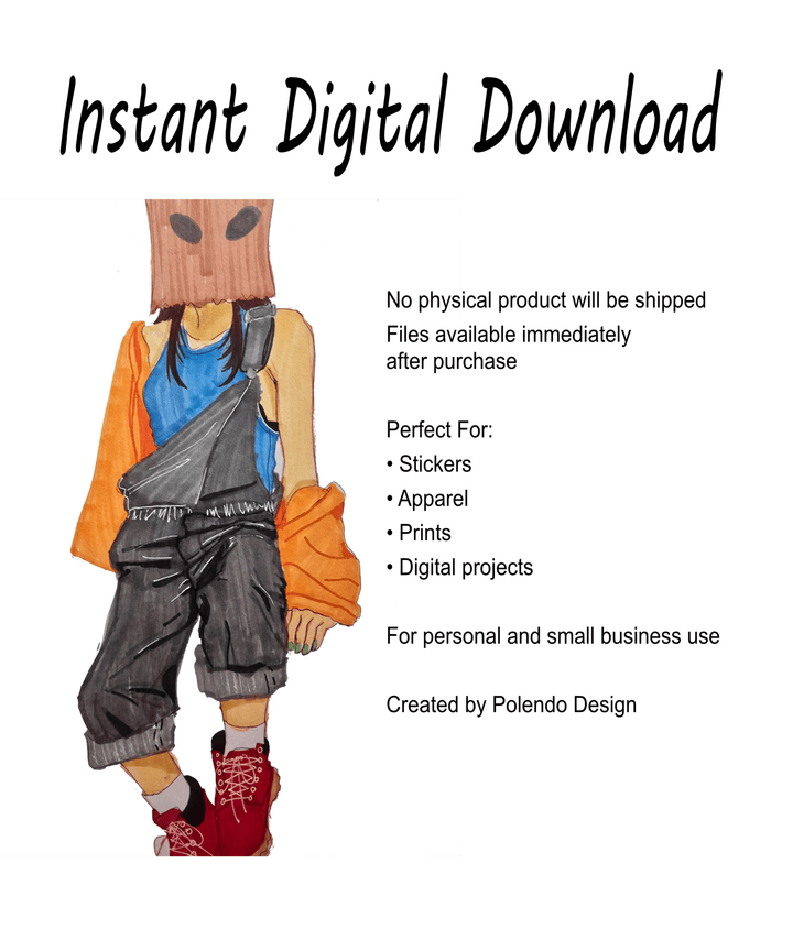 Veronica Full Character Pack – PNG Illustration &amp; Sticker Assets - Polendo Design