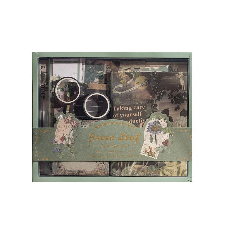 Vintage Journal Kit (125pcs) – Aesthetic Scrapbook & Journaling Set - Polendo Design vintage journal kit