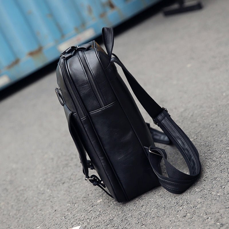 Vintage Leather Backpack for Men - Polendo Design