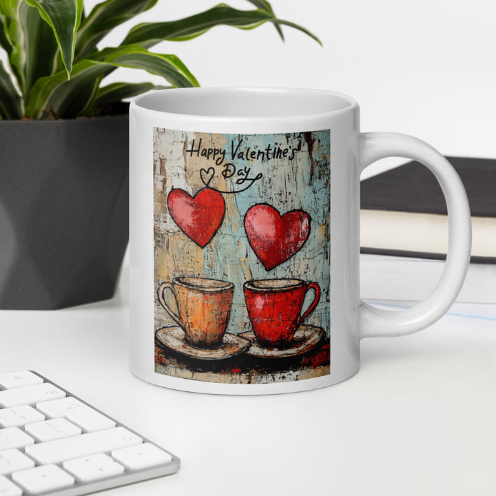 White glossy mug - Polendo Design