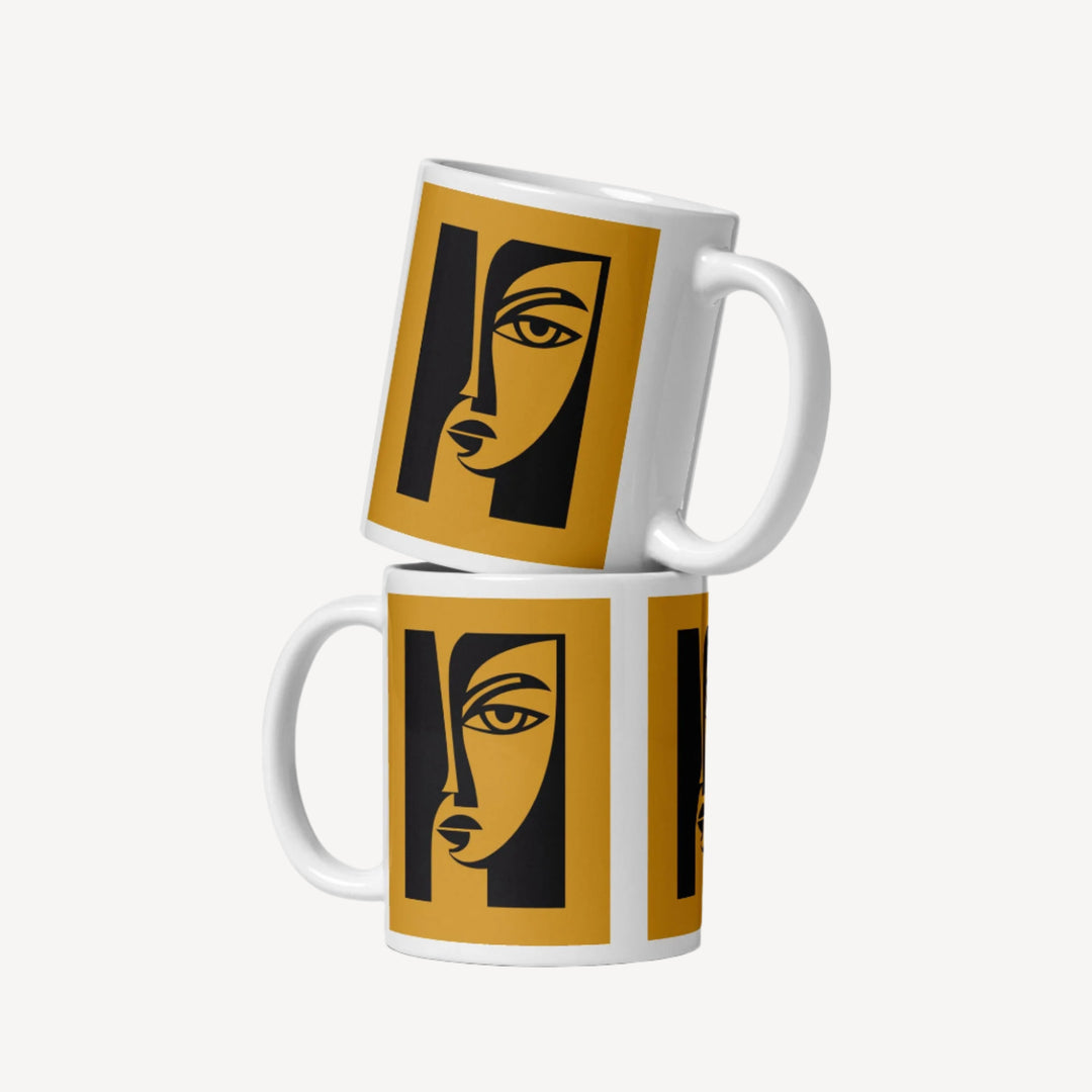 White glossy mug - Polendo Design