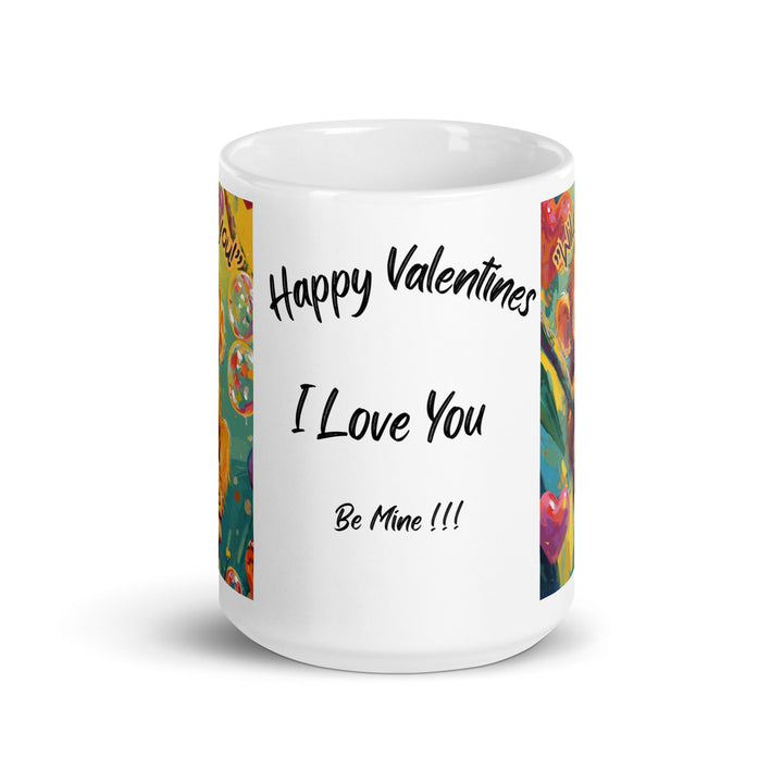 "Wild About You Monkey" White glossy mug - Polendo Design