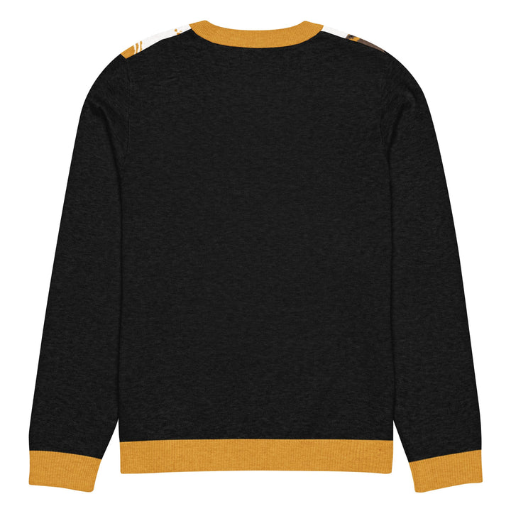 Winter Hearts Knitted crew neck sweater - Polendo Design